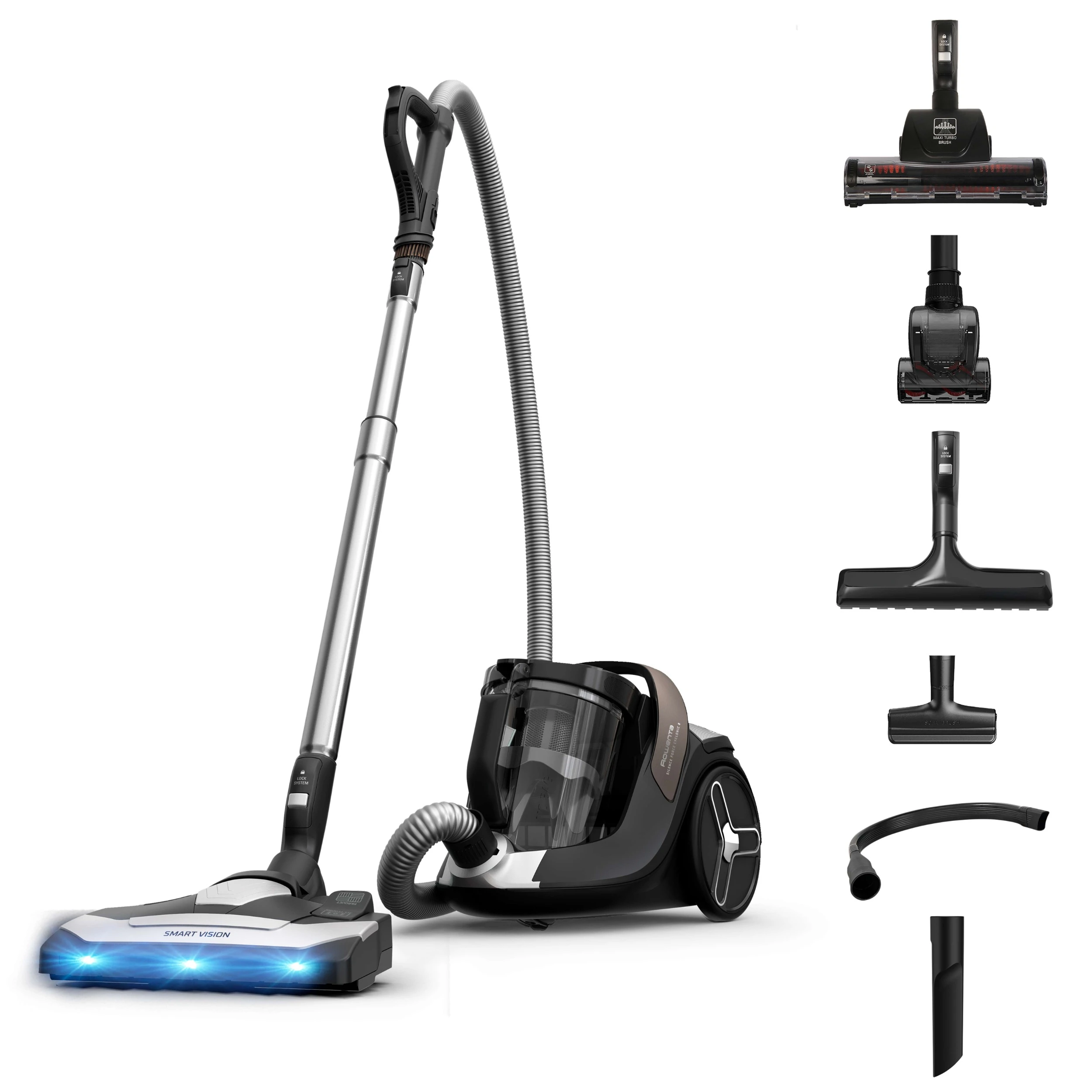 Пилосос безмішковий Rowenta Silence Force Cyclonic 8 Total Clean Kit RO7C89E0