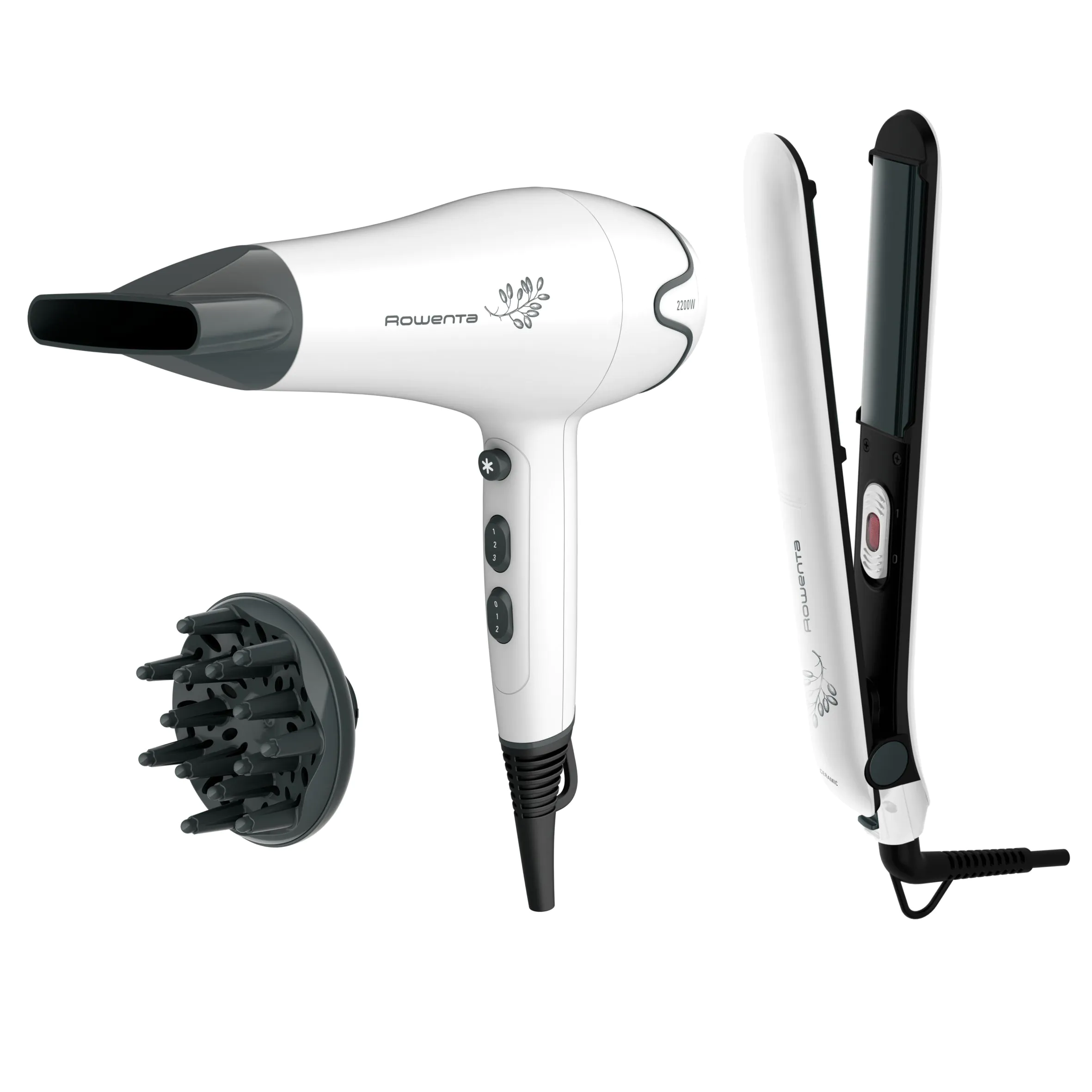 Комплект фен та випрямляч Rowenta Pure Collection YD3057F0