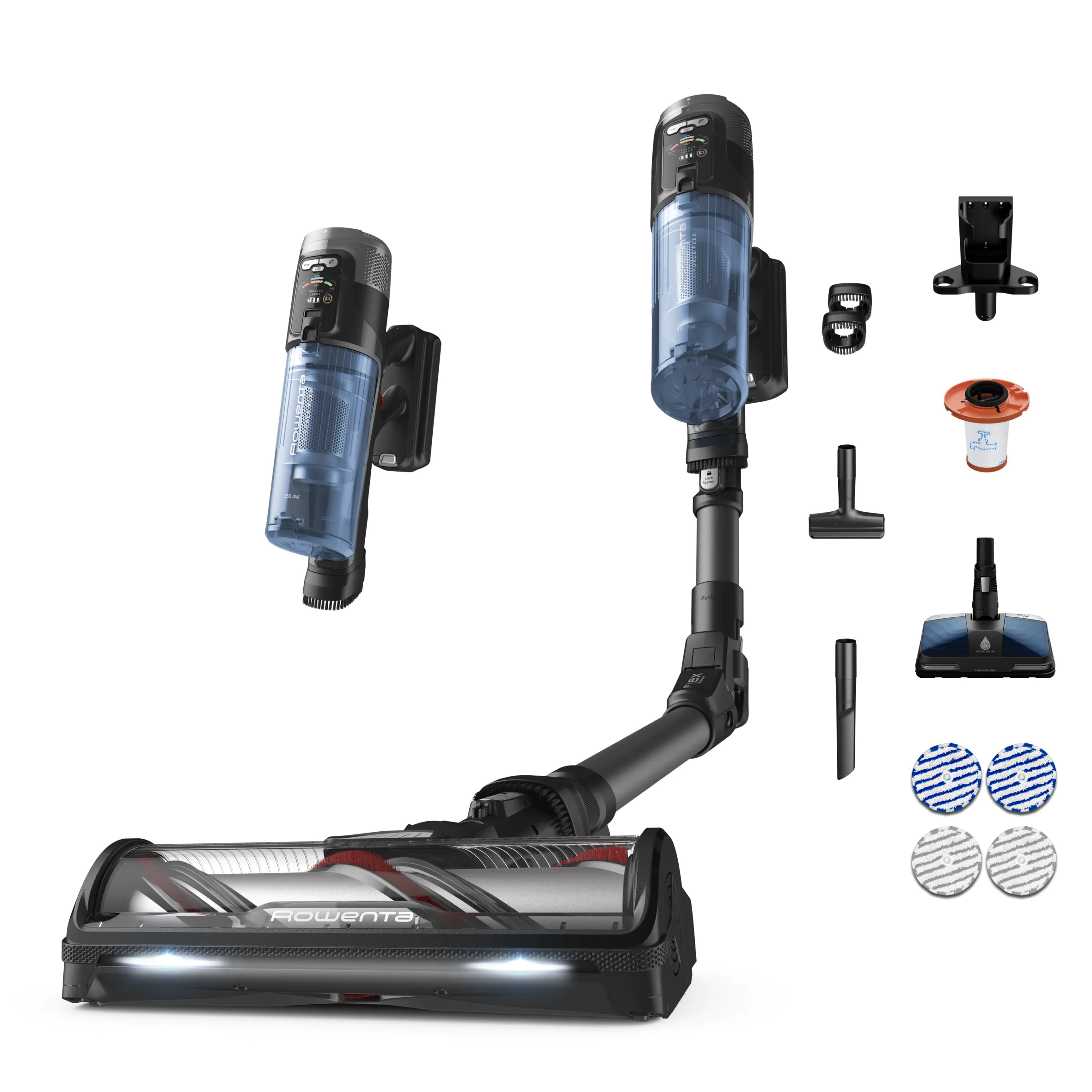 Акумуляторний пилосос Rowenta X-Force Flex 12.60 NEO Auto Aqua Allergy RH9LC1WO