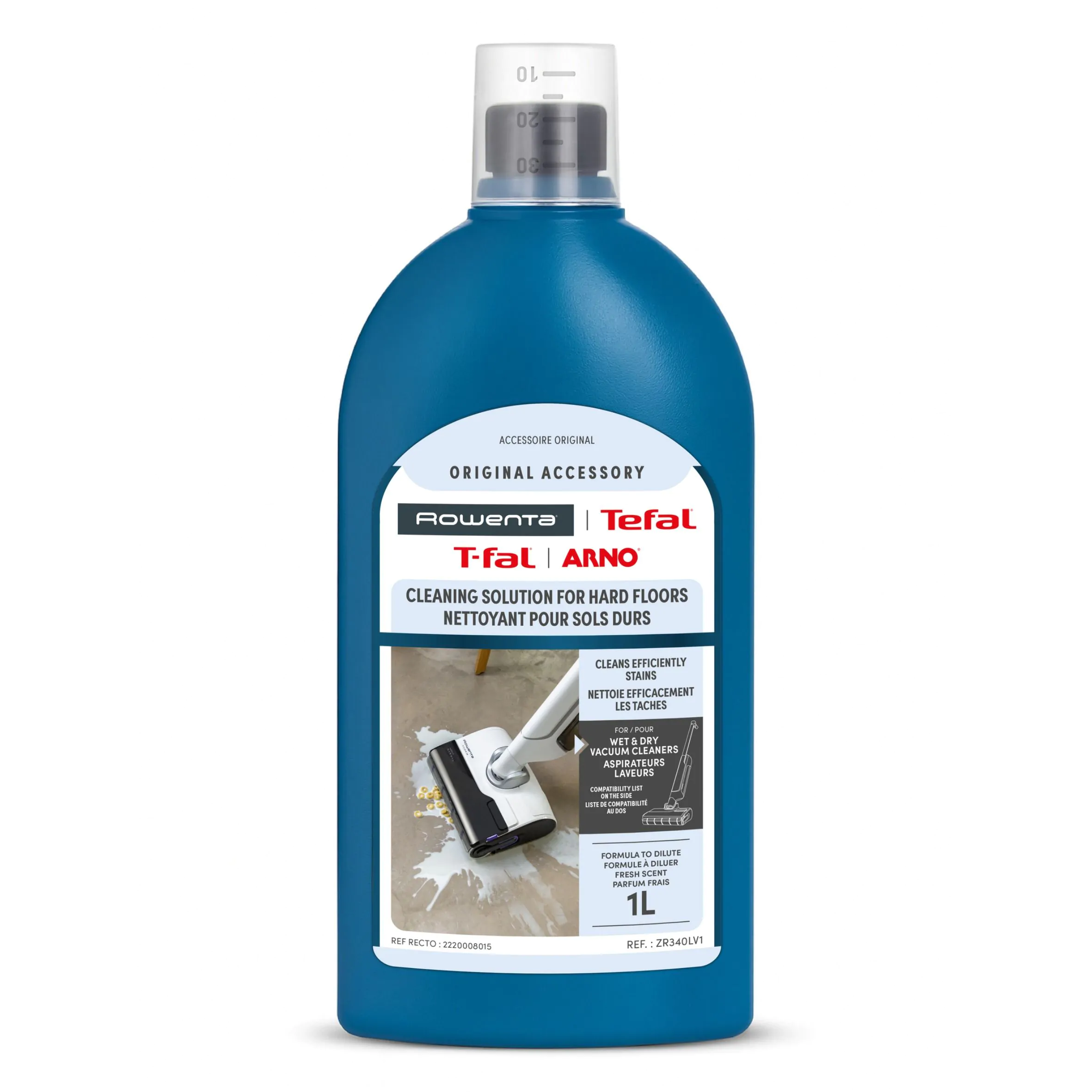 Універсальний миючий засіб для пилососів Rowenta X-Clean 1 л ZR340LV1
