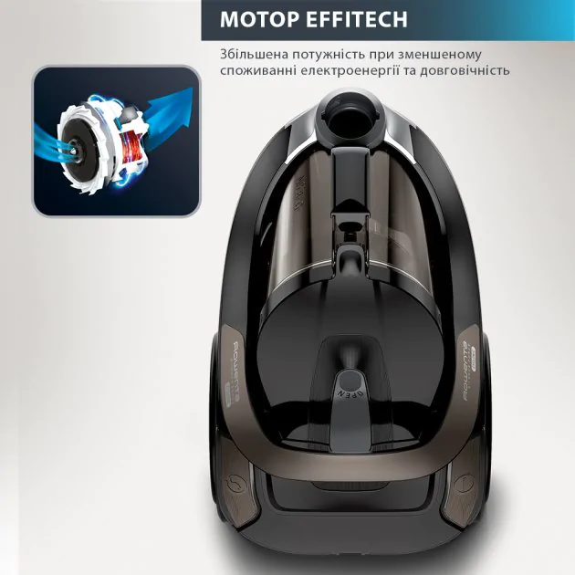 Пилосос безмішковий Rowenta Silence Force Cyclonic RO7260EA