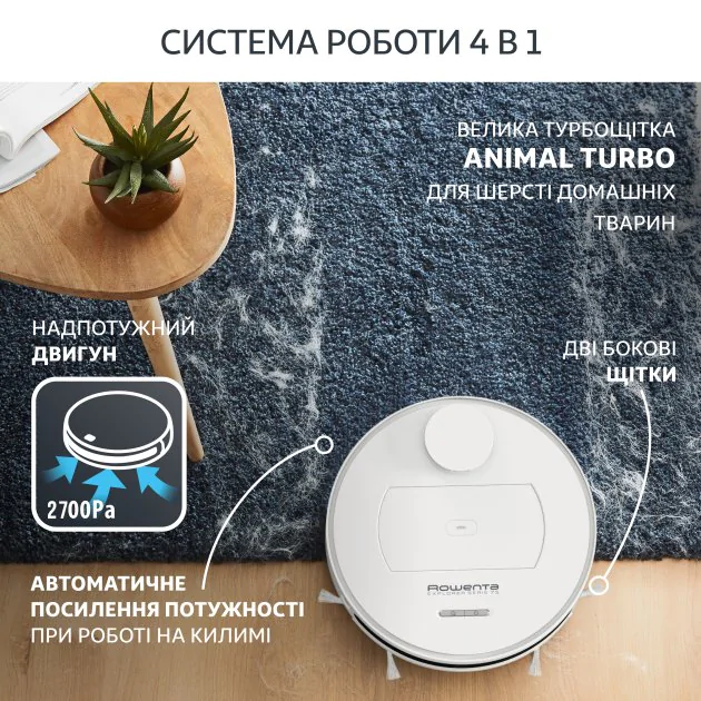 Робот-пилосос Rowenta X-Plorer Serie 75 RR7687WH