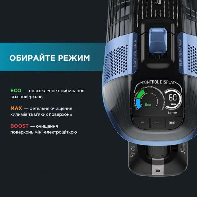 Акумуляторний пилосос Rowenta X-FORCE FLEX 14.60 RH9990WO