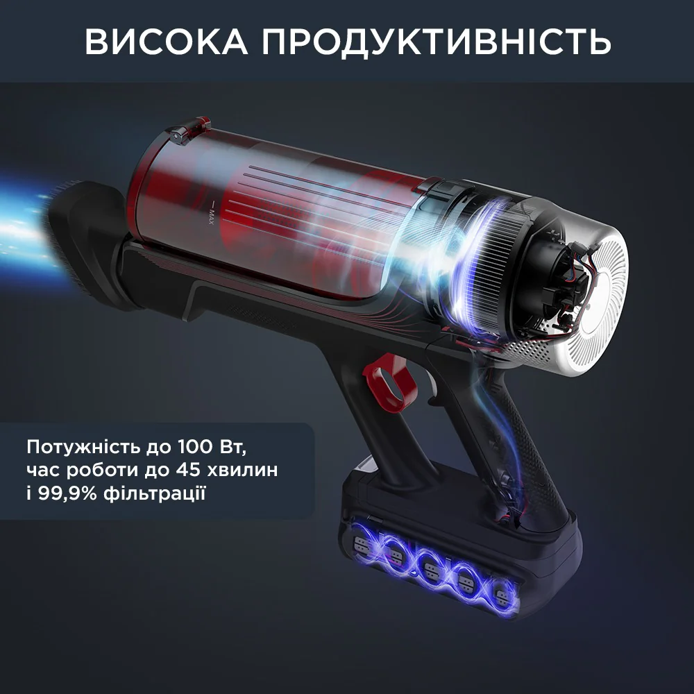 Акумуляторний пилосос Rowenta X-Force 9.60 Complete RH2099WO