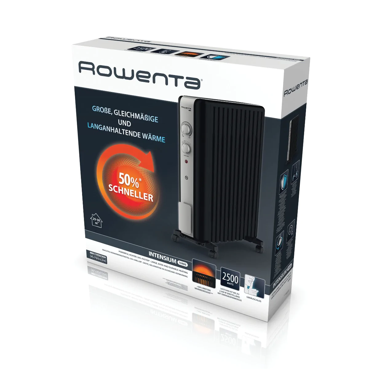 Обігрівач масляний Rowenta Intensium Turbo BU2751F0