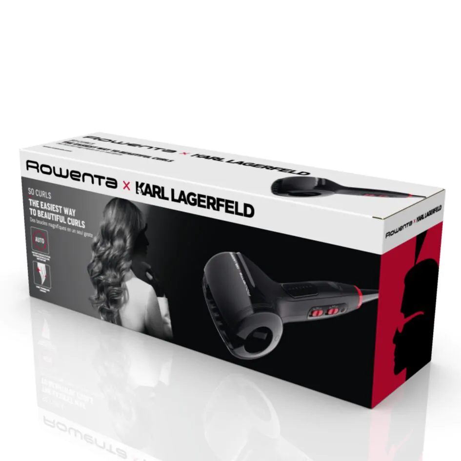 Автоматичний стайлер для завивки волосся Rowenta KARL LAGERFELD So Curls CF371LF0