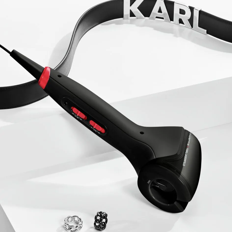 Автоматичний стайлер для завивки волосся Rowenta KARL LAGERFELD So Curls CF371LF0