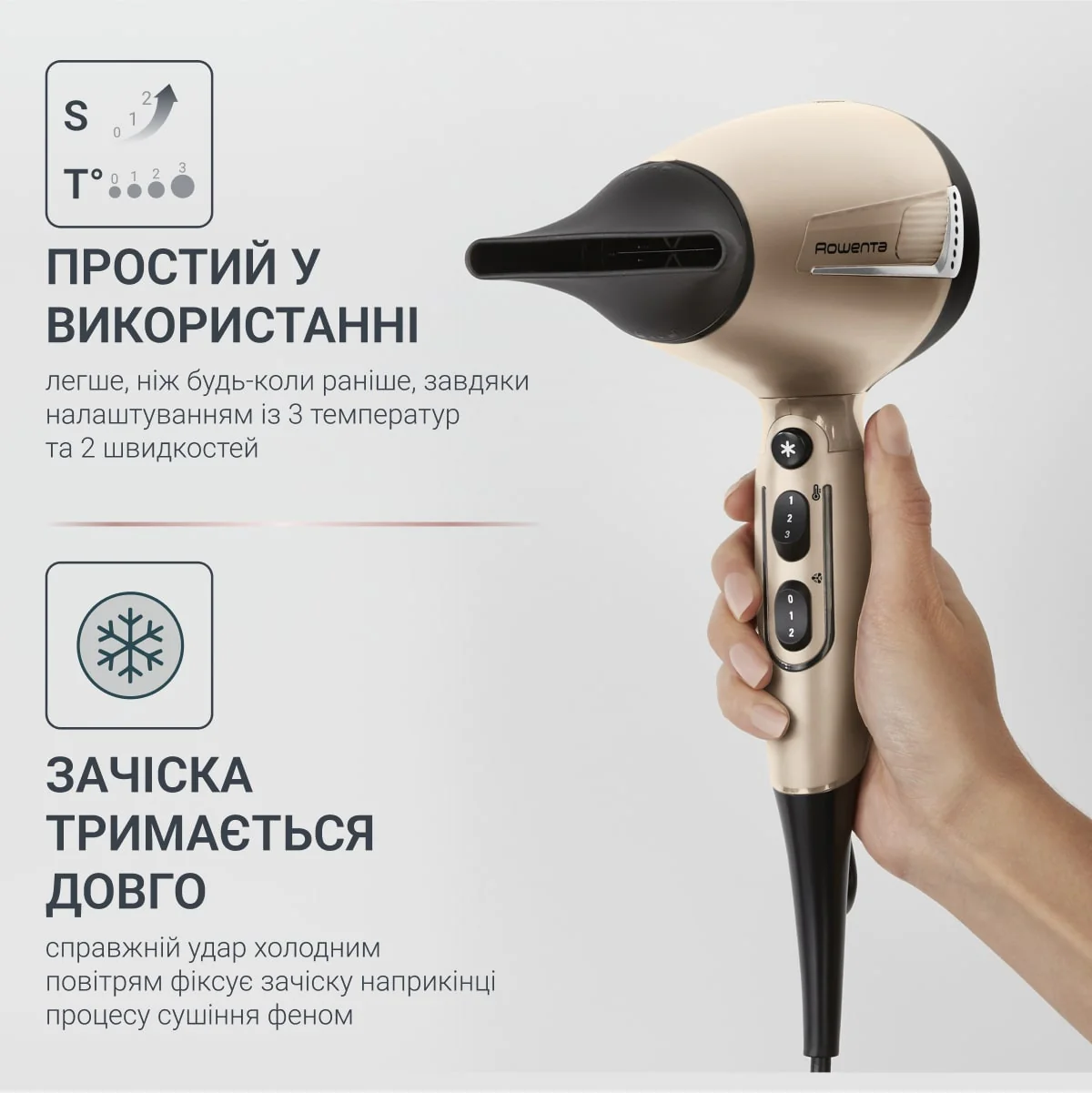 Фен Rowenta Pro Expert Tresor Collection CV8861F0
