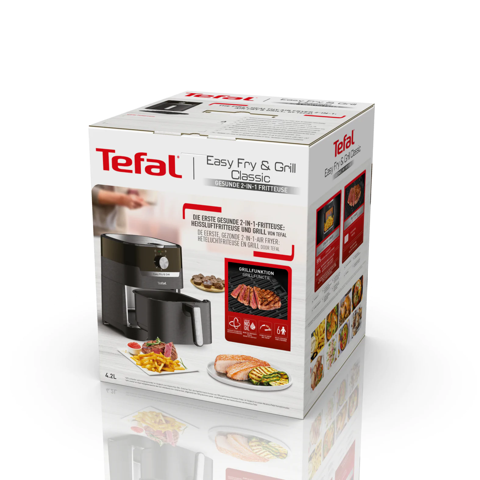 Мультипіч (Аерогриль) Tefal Easy Fry & Grill Classic EY501815