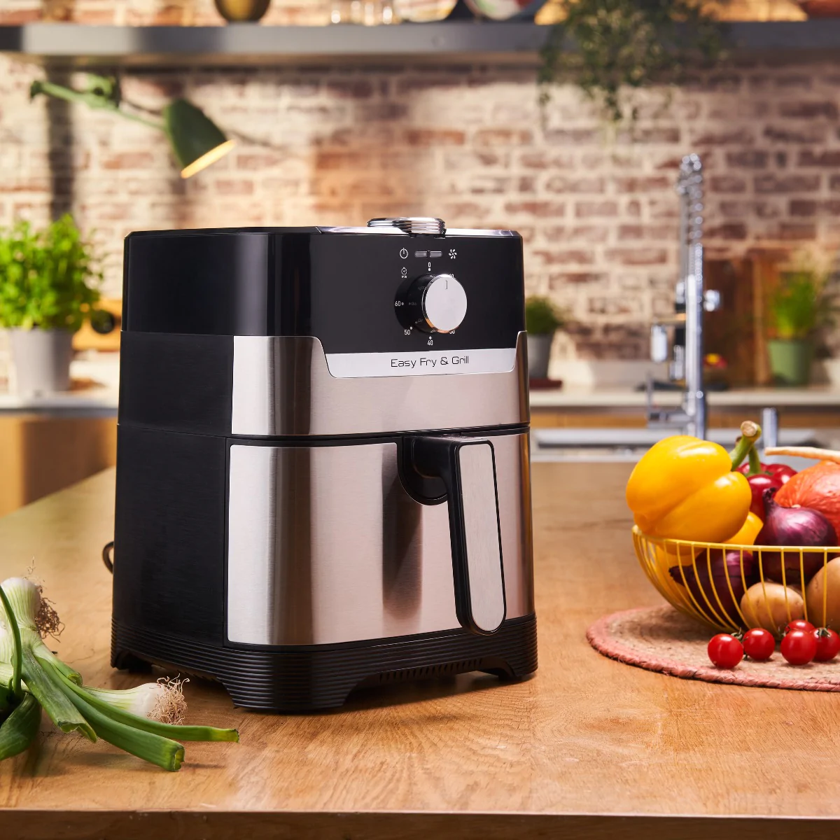 Мультипіч (Аерогриль) TEFAL Easy Fry&Grill EY501D15