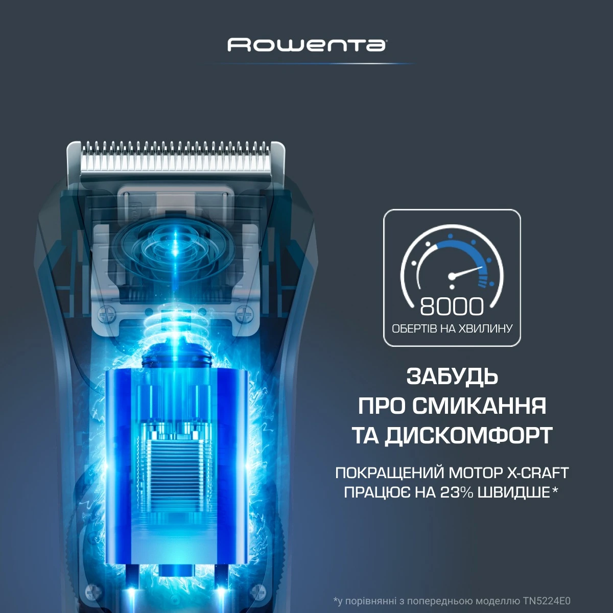 Машинка для стрижки Rowenta X-Series 900 TN5650E0