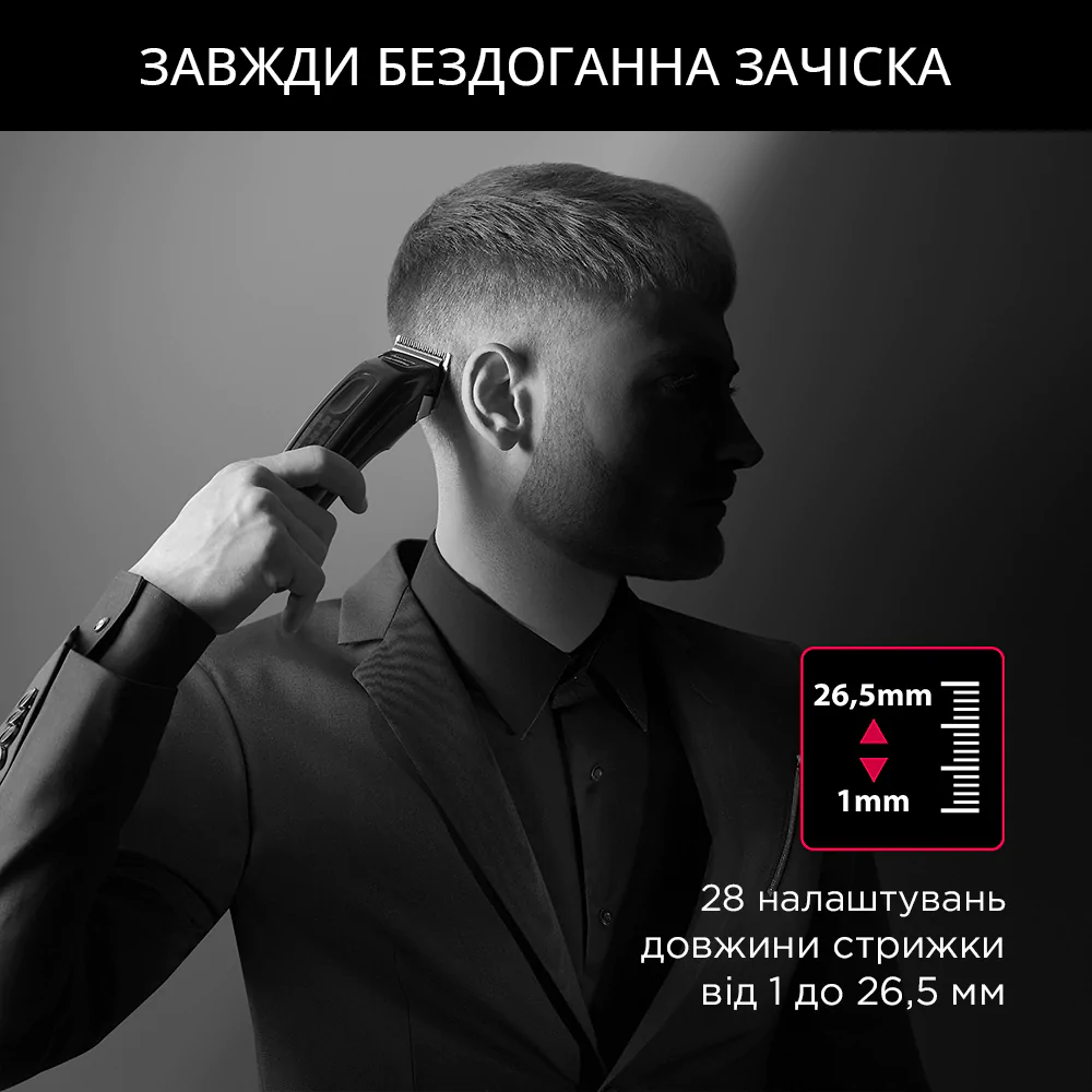 Машинка для стрижки волосся Rowenta x KARL LAGERFELD Perfect Line TN152LF0