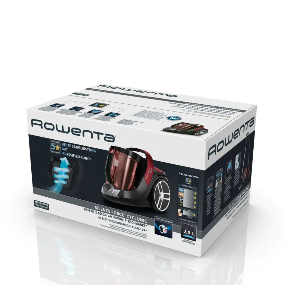Пилосос безмішковий Rowenta Silence Force Cyclonic Classic RO7253EA