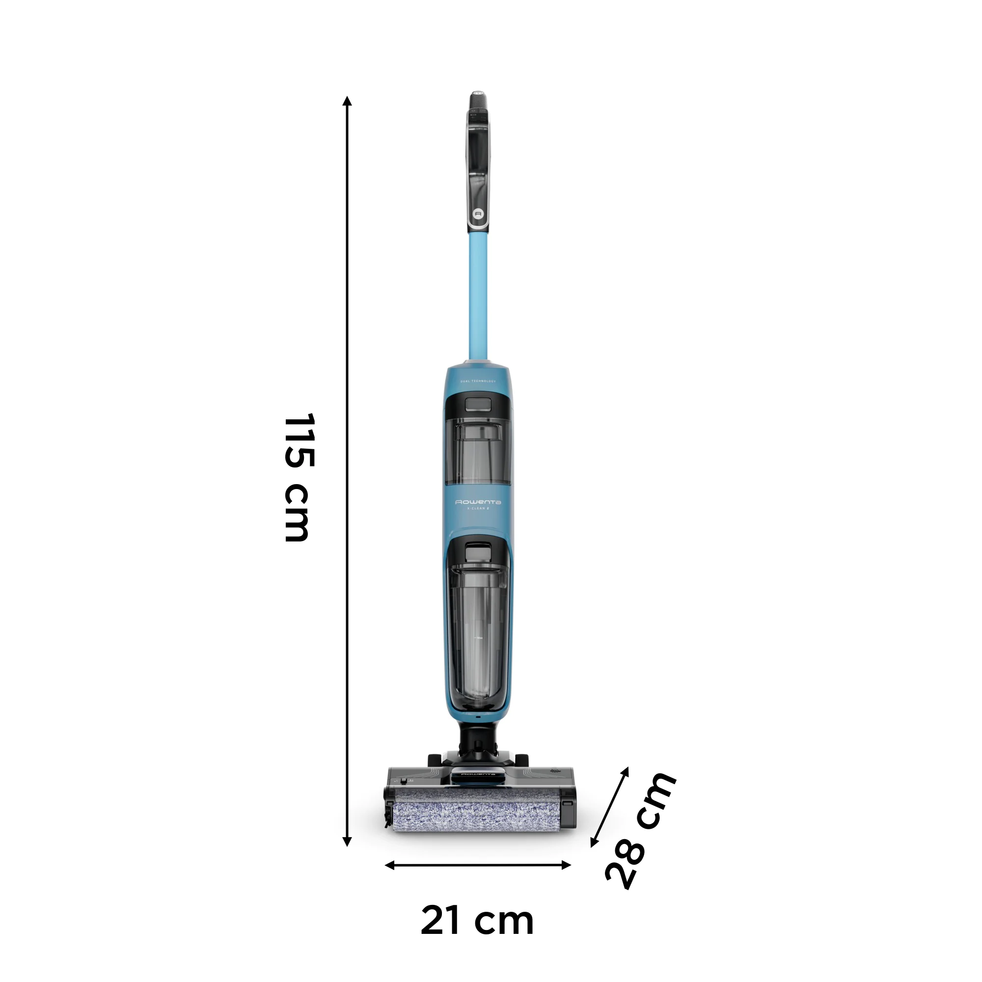 Миючий акумуляторний пилосос для твердої підлоги Rowenta X-CLEAN 2 GZ2271E0