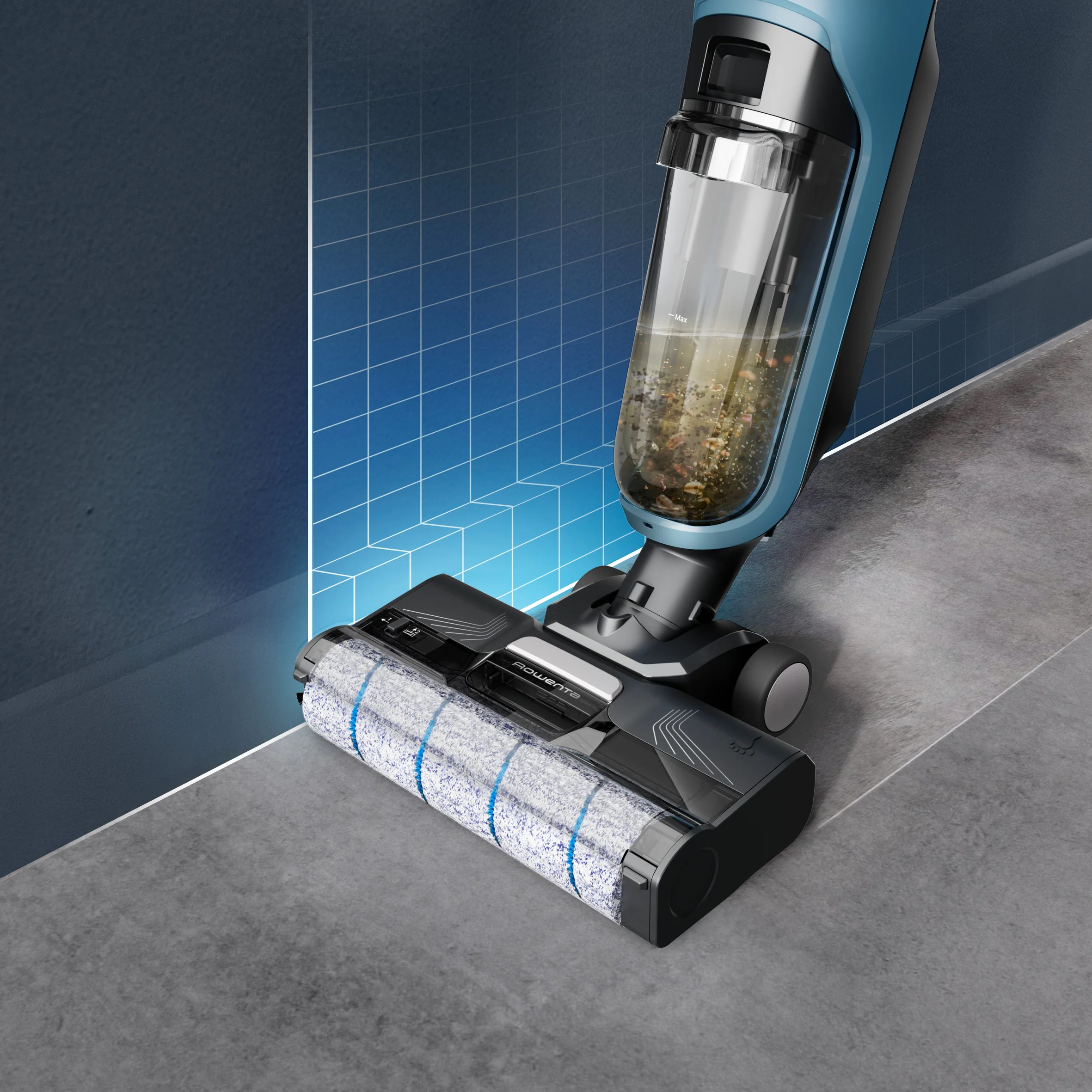 Миючий акумуляторний пилосос для твердої підлоги Rowenta X-CLEAN 2 GZ2271E0