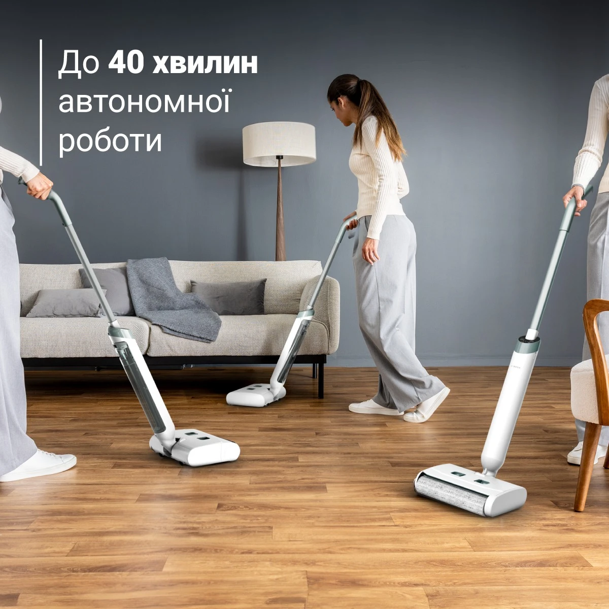 Миючий акумуляторний пилосос для твердої підлоги Rowenta X-Wash GZ1032E0