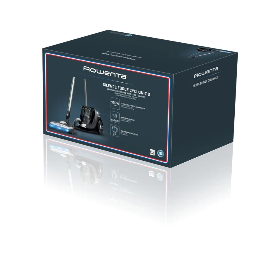 Пилосос безмішковий Rowenta Silence Force Cyclonic 8 Total Clean Kit RO7C89E0