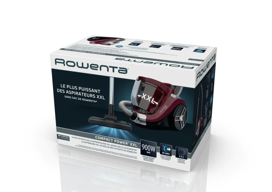 Пилосос безмішковий Rowenta Compact Power XXL Animal + Kit RO4B63EA