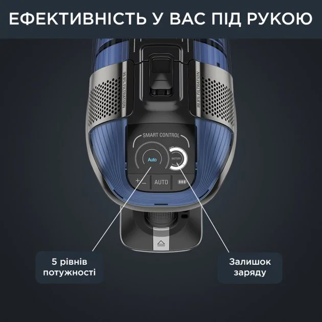 Акумуляторний пилосос Rowenta X-Force Flex 12.60 Auto Aqua RH98C0WO