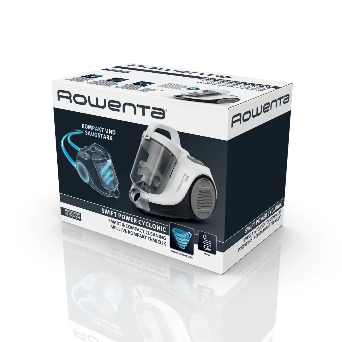 Пилосос безмішковий Rowenta Swift Power Cyclonic RO2957EA
