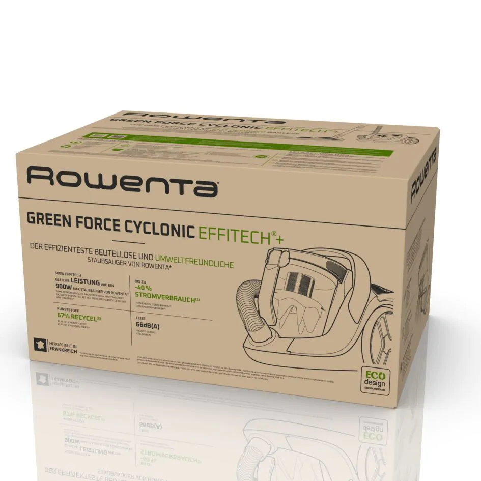 Пилосос безмішковий Rowenta Green Force Cyclonic Effitech + RO7C71EA