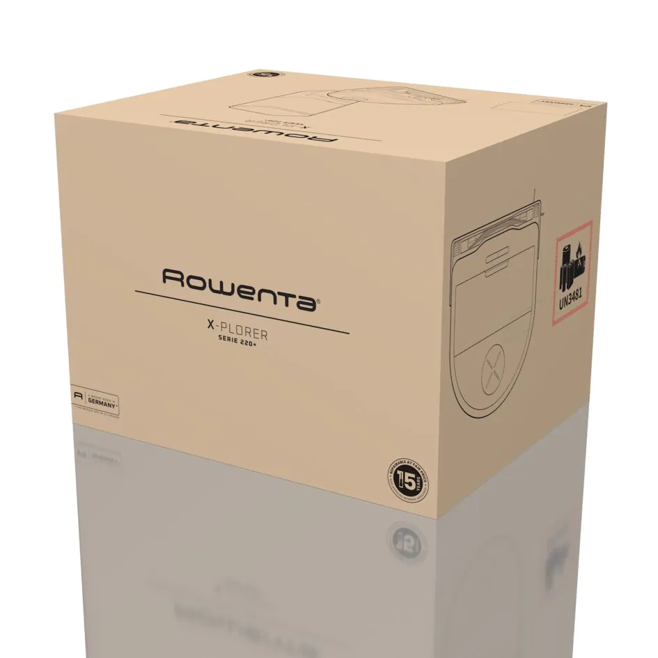 Робот-пилосос Rowenta X-PLORER Serie 220+ Animal & Allergy Model RR9495WH