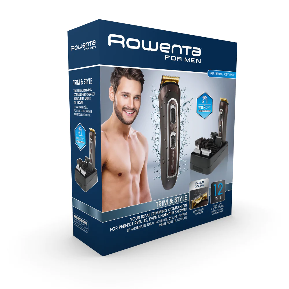 Мультитример Rowenta Trim & Style 12 IN 1 TN9160F1